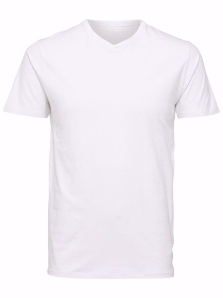 Selected V-hals T-shirt