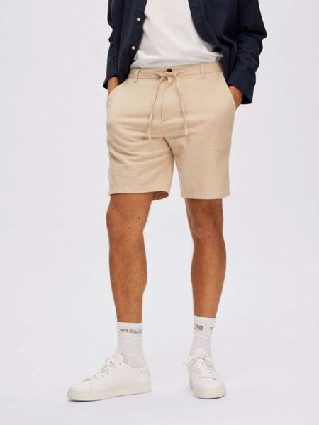 Selected hør shorts